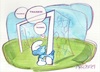 Cartoon: Gratitude (small) by Kestutis tagged smurfs comics kestutis lithuania euro uefa peyo europameisterschaft spiel ball sport fans football gratitude soccer footie portugal belgium thanks