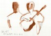 Cartoon: Guitarist and singer (small) by Kestutis tagged guitarist,singer,sketch,music,concert,kestutis,lithuania