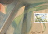 Cartoon: Hidden (small) by Kestutis tagged dada postcard chameleon nature hiding bird kestutis lithuania art kunst secretly