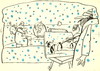 Cartoon: ICE FISHING (small) by Kestutis tagged artist penguins winter fishing ice kestutis