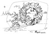 Cartoon: Journey to Christmas (small) by Kestutis tagged christmas reise weihnachten color kestutis journey winter elf