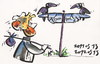 Cartoon: KESTUTIS AND TOONPOOL (small) by Kestutis tagged toonpool,cartoon,rook,bird,kestutis