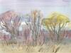 Cartoon: Light spring (small) by Kestutis tagged light spring watercolor kestutis lithuania art kunst aquarell