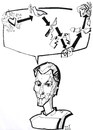 Cartoon: MACHIAVELLI (small) by Kestutis tagged machiavelli bubble book ideas vilnius kestutis philosopher policy portrait person lithuania