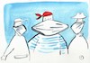 Cartoon: Mask against the virus (small) by Kestutis tagged mask virus quarantine epidemic coronavirus pirate covid kestutis lithuania