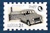 Cartoon: New postage stamp. LP (small) by Kestutis tagged new,postage,stamp,mail,art,kunst,autocar,car,post,postcard,kestutis,lithuania