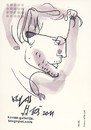 Cartoon: Portrait sketch (small) by Kestutis tagged portrait sketch lithuania litauen vilnius
