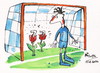 Cartoon: PORTUGUESE TULIPS (small) by Kestutis tagged portuguese tulips garden portugal sport goalkeeper fans netherlands flower blume cristiano ronaldo goal football euro 2012 soccer fußball nature fussball