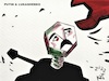 Cartoon: PUTIN and LUKASHENKO (small) by Kestutis tagged putin,lukashenko,belarus,kestutis,lithuania,russia,russland,war,krieg