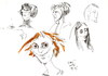 Cartoon: Quick Sketch 6 (small) by Kestutis tagged quick,sketch,artist,model,kestutis,lithuania