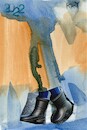 Cartoon: Rain is walking around Europe (small) by Kestutis tagged rain europe postcard dada kestutis lithuania art kunst