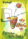 Cartoon: Rio. African basketball (small) by Kestutis tagged basketball,olympics,2016,sports,summer,rio,brazil,games,africa