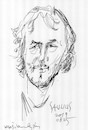 Cartoon: Saulius Rudzikas (small) by Kestutis tagged art kunst kestutis lithuania sketch