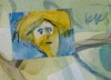 Cartoon: Selfie among tree branches (small) by Kestutis tagged portrait,dada,postcard,mail,art,kestutis,lithuania,kunst