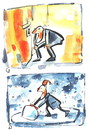 Cartoon: SNOW SCULPTOR (small) by Kestutis tagged snow,sculptor,adventure,happening,winter,kestutis