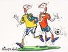 Cartoon: SOCCER and NUMEROLOGY (small) by Kestutis tagged numerology soccer fußball football 2012 euro fussball sports