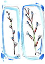 Cartoon: SPRING ART (small) by Kestutis tagged bürsten,brush,egg,ei,hare,hase,ostern,easter,day,spring,art