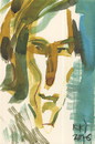 Cartoon: Steve Jobs 1 (small) by Kestutis tagged liner,postcard,steve,jobs,kestutis,lithuania,leader,apple,computer,communication