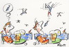 Cartoon: SUMMER HAPPENING (small) by Kestutis tagged beer bird summer happening saturday kestutis lithuania