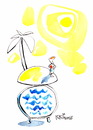Cartoon: Summer time (small) by Kestutis tagged kestutis lithuania summer time meer urlaub sea island vacations