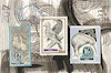 Cartoon: Three new DADA Postage Stamps (small) by Kestutis tagged postage,stamps,dada,postcard,kunst,art,kestutis,lithuania