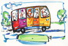 Cartoon: Travel (small) by Kestutis tagged bus travel