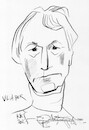 Cartoon: Vlaber Vladimiras Beresniovas (small) by Kestutis tagged sketch,kestutis,lithuania