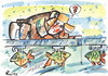 Cartoon: WHERE DID THE FISH DISAPPEAR? (small) by Kestutis tagged fish,anglig,adventure,winter,ice,fishing,kestutis,lithuania