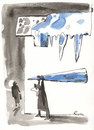 Cartoon: WINTER. ACCIDENT (small) by Kestutis tagged winter,incident,night,kestutis