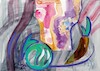 Cartoon: Witch communication (small) by Kestutis tagged witch communication dada art kunst kestutis lithuania