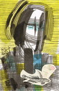 Cartoon: WWW - acquaintance (small) by Kestutis tagged www internet computer dada postcard kestutis lithuania