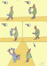 Cartoon: landmark (small) by Zoran tagged landmark,destination,target,direction,movement,dilemma