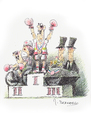 Cartoon: die Siegesehrung (small) by jiribernard tagged siegestreppchen sieger siegerpodest sieg sport boxen atleten sportler olympia fitness siegerehrung kämpfer helden