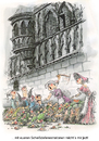 Cartoon: ohne Titel (small) by jiribernard tagged mittelalter,romantik,defenestration,fenstersturz,aufstand,gewalt,markt,marktplatz,marktfrauen,unglück,schaden,ratsherren,rathaus,abwehr,zorn,hass,regierung