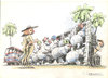 Cartoon: ohne Titel (small) by jiribernard tagged urlaub,reisen,süden,reisebüro,schneemann,tropen,badende,kühlschrank,urlauber,hitze,fernreisen,rettung,abhängigkeit,abkühlung,travel,reisebus