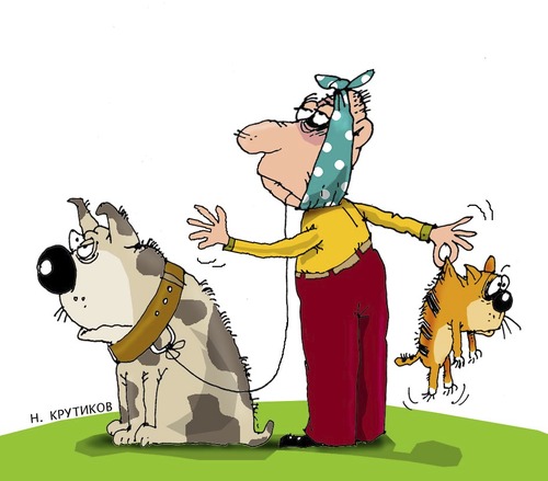 Cartoon: How to remove a tooth (medium) by krutikof tagged the,dentist,removed,tooth,cat,dog