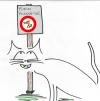 Cartoon: Kein HundeWC (small) by al_sub tagged hunde,wc,katzen