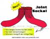 Cartoon: New! Joint Socks! (small) by al_sub tagged socks wear clothing