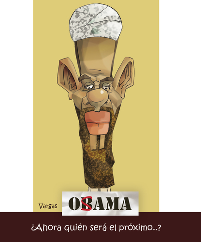 Cartoon: Inquisidor Gringo (medium) by OTORONGO tagged obama