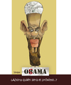 Cartoon: Inquisidor Gringo (small) by OTORONGO tagged obama