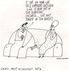 Cartoon: a perfect date (small) by ouzounian tagged dating,men,women,cats,accidents,sofas,relationships