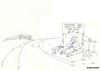 Cartoon: chickens and stuff (small) by ouzounian tagged road,chickens,sale