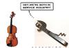 Cartoon: ouzounian (small) by ouzounian tagged violin,music,canopener,arts