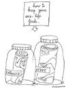 Cartoon: ouzounian (small) by ouzounian tagged porn,magazines,jars