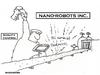 Cartoon: nano-business (small) by ouzounian tagged factory,robots,nano,uprising