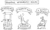 Cartoon: ouzounian (small) by ouzounian tagged ouzounian,bucket,well,fountain