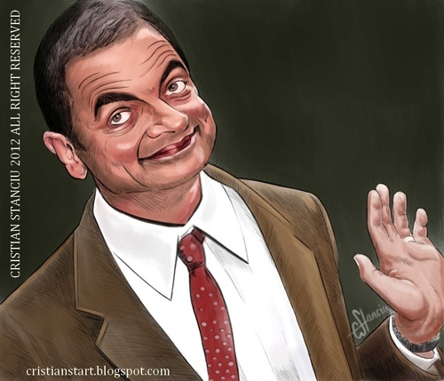 Cartoon: Mr. Bean (medium) by cristianst tagged cartoon