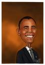 Cartoon: Barak Obama (small) by cristianst tagged obama