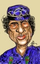 Cartoon: Gaddafi (small) by cristianst tagged caricature