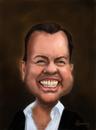 Cartoon: Ricky Gervais (small) by cristianst tagged famous,people